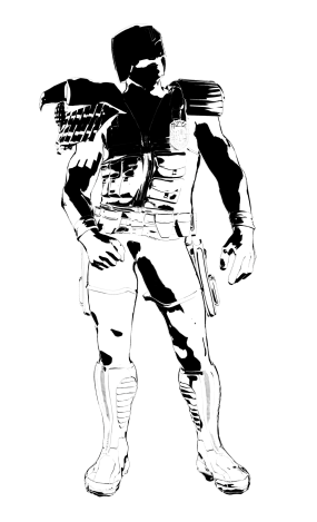 dredd black & white 4
