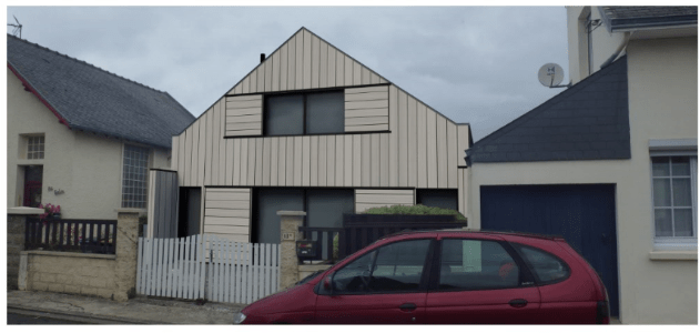 facade constructio de maison